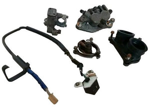 1987 87 HONDA XR600 XR 600 PARTS LOT Intake Boot Front Brake Ignition Pickup