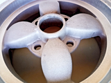 13"x5"  Vintage US Mag Wheel 4 On 4 1/2