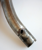 1998-2000 Honda MOTORCYCLE XR400 XR 400 FRONT EXHAUST PIPE HEADER & Heat Shield