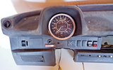 1972 VW Beetle Super Beetle OEM Dash Has Speedometer & Glove Box