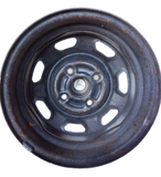 1973–81 Toyota Celica Corolla 14x5.5 OEM Steel Wheels Set 2 Factory Rims