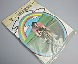 1970 RETRO GRAPHIC T-SHIRT BICYCLE BIKE RACER RIDER RACE