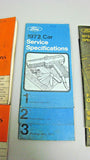 1971 72 73 74 FORD SERVICE MANUALS-MUSTANG COUGAR TORINO COMET MAVERICK MERCURY