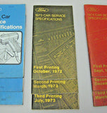 1971 72 73 74 FORD SERVICE MANUALS-MUSTANG COUGAR TORINO COMET MAVERICK MERCURY