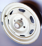 1973–81 Toyota Celica Corolla 14x5.5 OEM Steel Wheels Set 2 Factory Rims