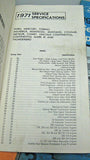 1971 72 73 74 FORD SERVICE MANUALS-MUSTANG COUGAR TORINO COMET MAVERICK MERCURY