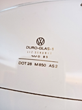 1972 VW Super Beetle OEM Rear Windshield Glass W/Defrost Good Condition