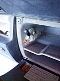 1972 VW Beetle Super Beetle OEM Dash Has Speedometer & Glove Box