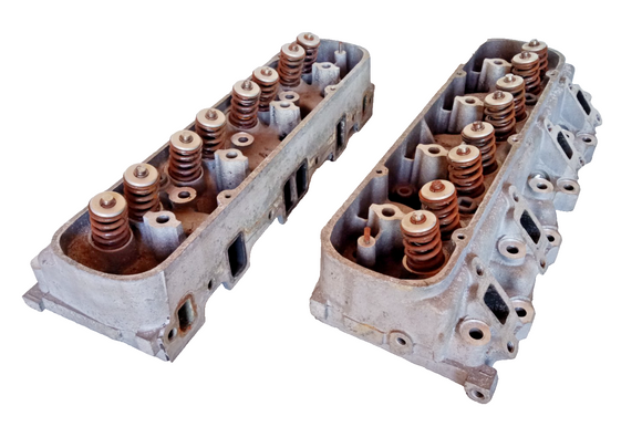 1960+ Buick 215 Rover V8  OEM Cylinder Head Set CFD 1581829