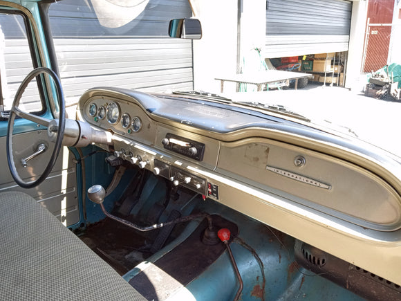 1967 IH international harvester 1100 4x4 truck dash interior 