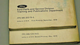 1979 FORD DEALER CAR SERVICE SPECSIFICATION & PERFORMANCE MANUALS # 365-323-79-A