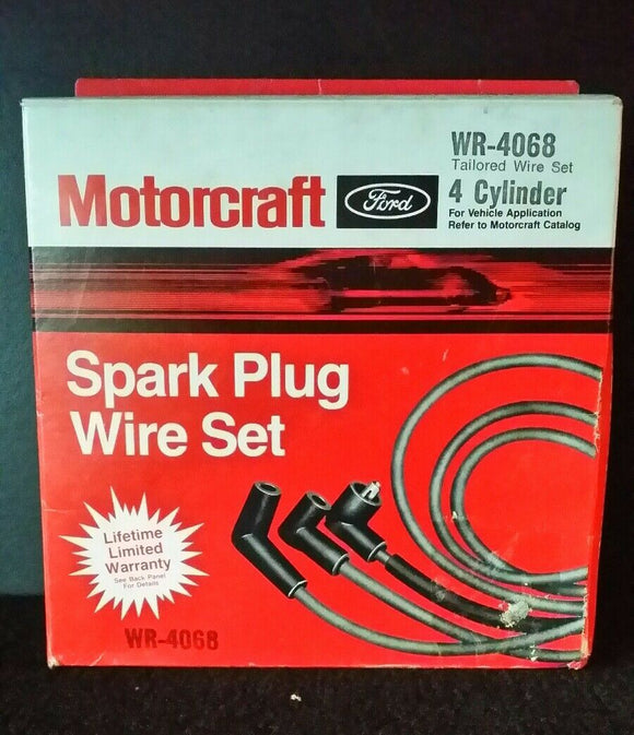 NEW FORD Ranger Spark Plug Wire Set NOS OE #WR-4068 fits 89-92  4cyl