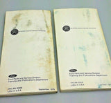 1980 1981 FORD DEALER SERVICE SPECIFICATIONS MANUALS MED/HEAVY TRUCK